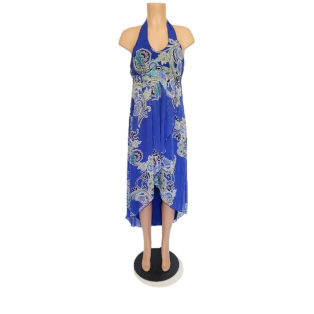 Valerie Bertinelli Maxi Halter Dress Size 6